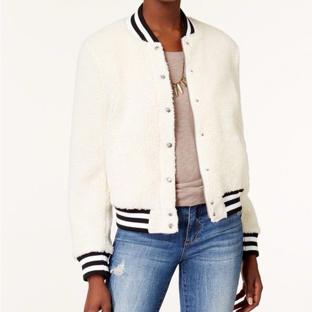 Levi’s Varsity Fleece Bomber Jacket NWOT | size M